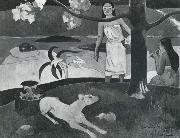 Paul Gauguin Tahitian Pastoral Scenes France oil painting artist